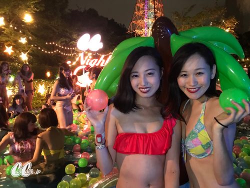 CanCam,Night Pool,ナイトプール,ESPRIQUEウィーク,スナップ,水着