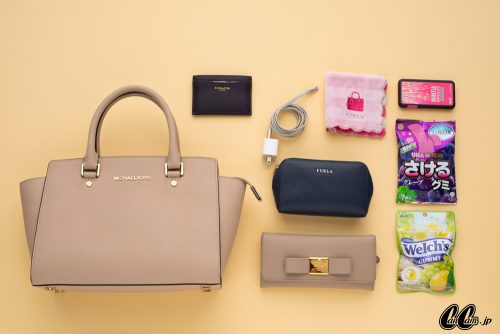 CanCam it girl,バッグ,中身,大崎佑実