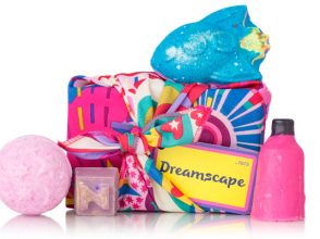 クリスマスコフレ2017,ラッシュ,LUSH,ギフト,風呂敷