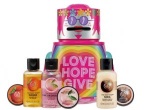 クリスマスコフレ2017,ザ・ボディショップ,ギフト,ロボット