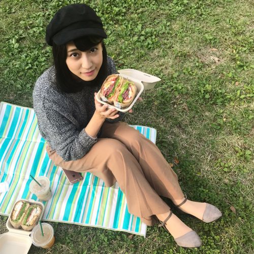 小湊愛巳,CanCam it girl,ピクニック,都内,スポット,インスタ映え