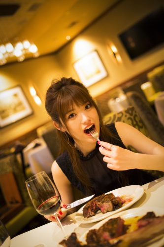 【ステーキ】松村沙友理