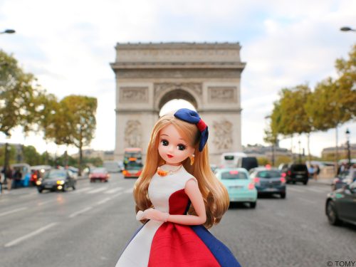 リカちゃん,フランス,観光親善大使,旅行,写真