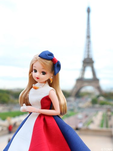 リカちゃん,フランス,観光親善大使,旅行,写真