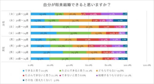 結婚,できると思う,独身,調査,