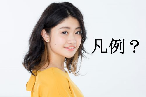 凡例,はんれい,漢字,読み方,クイズ