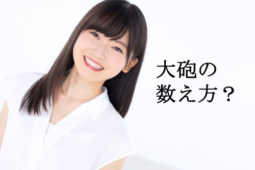 大砲,数え方,雑学,クイズ