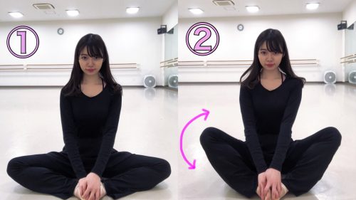 CanCam it girl,七瀬莉砂,股関節,ストレッチ