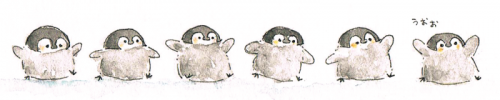 コウペンちゃん、6人