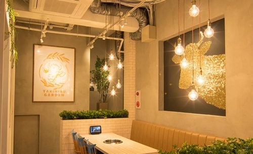 焼肉Gardenの店内
