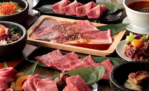 USHIHACHI 木場店の焼き肉セット