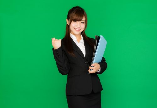 新入社員の女性
