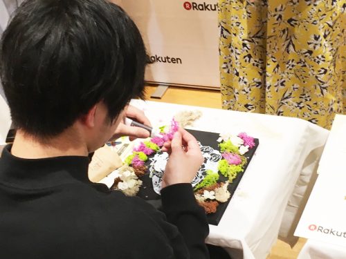 母の日の手作りギフト作成