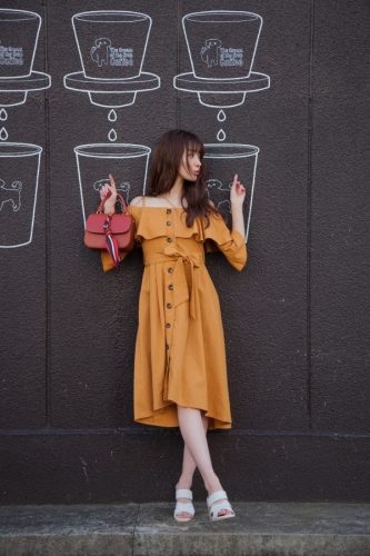 夏ワンピコーデ16