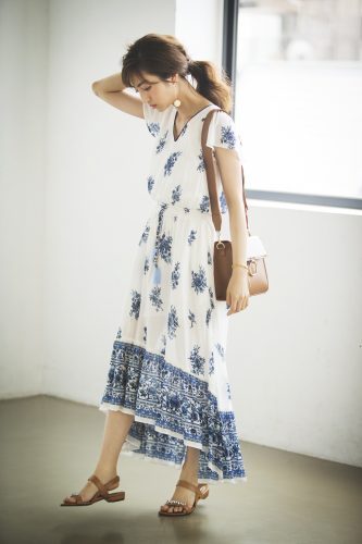 夏ワンピコーデ4