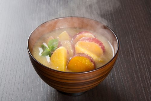 さつまいものみそ汁