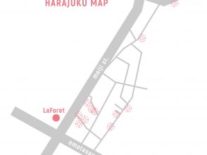 TWICEを探せ！原宿MAP