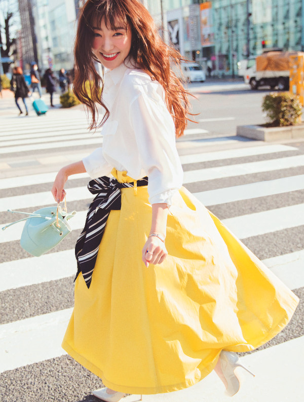 Trend編　STORY of SKIRT GIRL…♡旬顔スカートで彩る、私の毎日。『女の子らしさも！　トレンド感も！　こなれムードも！　今の「なりたい！」をまるっと叶えてくれる、〝今っぽ♡5大スカート〟がこの春の主役。さあ、今日はどの一枚でキュンキュンする？』