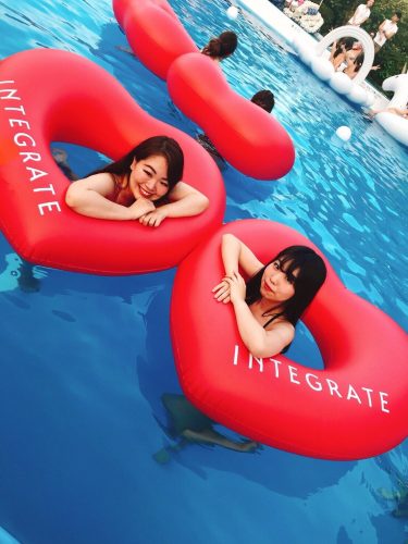 ナイトプール、インテグレート、ハートフロート