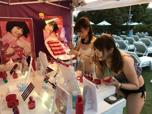ナイトプール、インテグレート、タッチアップ