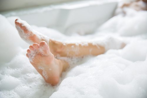 風呂、リフレッシュ、女性、