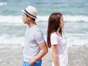 海で喧嘩