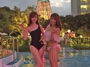 水着、ワンショル、オフショル