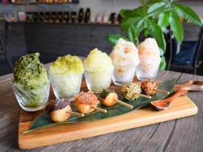 静岡　かき氷　茶氷