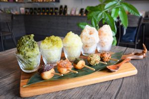 静岡　かき氷　茶氷