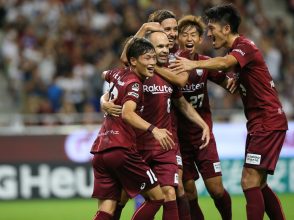 ヴィッセル神戸、イニエスタ、神戸、サッカー、Jリーグ、Jリーガー