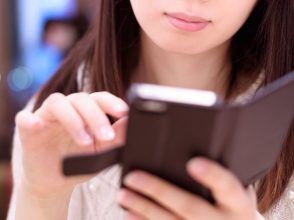スマホ女
