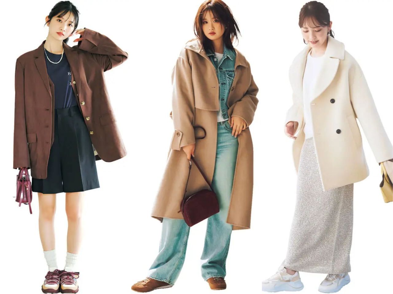 きれいめスニーカーコーデ