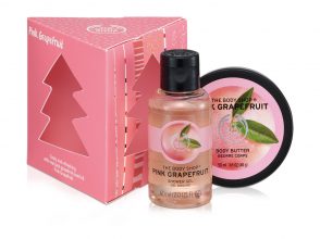 ■【クリスマスコフレ2018】THE BODY SHOP(ザ・ボディショップ)/トライアングル ギフト 全5種 (各 ¥1,100)