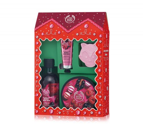 ■【クリスマスコフレ2018】THE BODY SHOP（ザ・ボディショップ）／ホリデータイム 全3種（¥5,000）