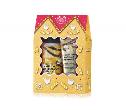 ■【クリスマスコフレ2018】THE BODY SHOP（ザ・ボディショップ）／ハンド＆シャワージェルデュオ 全3種（¥1,500）