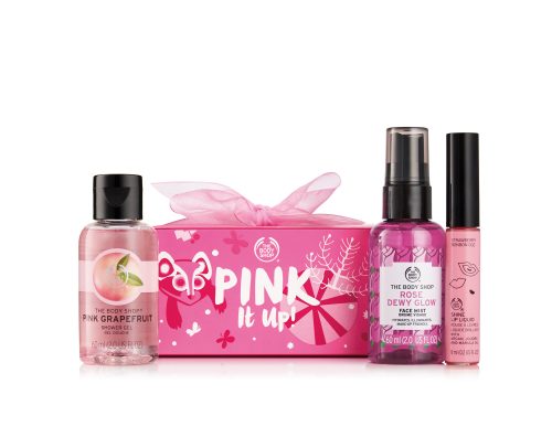 THE BODY SHOP（ザ・ボディショップ）／ピンクイットアップ 全1種（¥2,700）