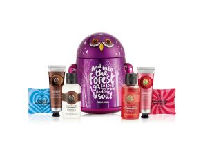 ■【クリスマスコフレ2018】THE BODY SHOP（ザ・ボディショップ）／フェスティブ オウルギフト 全1種（¥3,100）