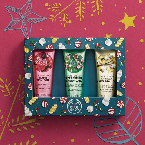 THE BODY SHOP（ザ・ボディショップ）／ハンドクリーム トリオ 全1種（¥3,000）
