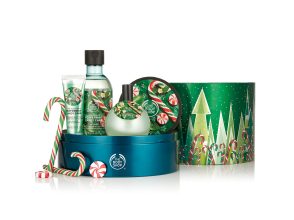 ■【クリスマスコフレ2018】THE BODY SHOP（ザ・ボディショップ）／ペパーミントキャンディケーン デラックスコレクション 全1種（¥7,000）