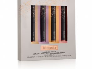 ■【クリスマスコフレ2018】ローラ メルシエ／シャドウ＆ブライト メタリック キャビアスティック アイカラー コレクション（¥5,100）