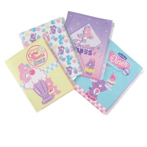 Care Bears ケアベア クリアファイル6ポケット＋1ファスナー