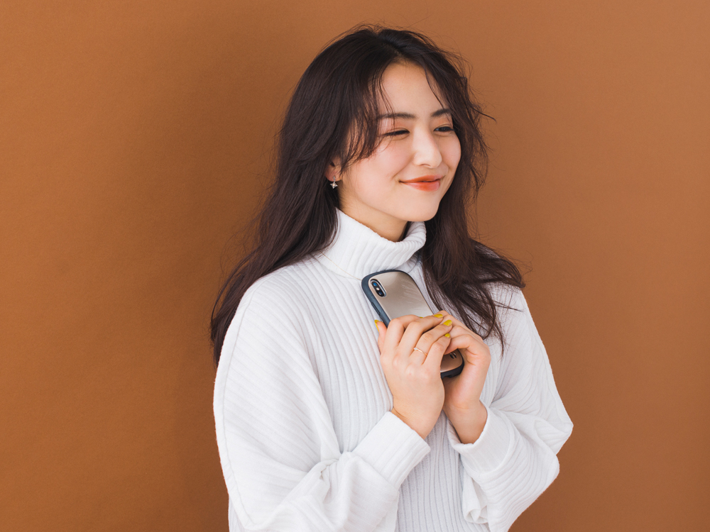 ミス青山学院大学、ミス青山グランプリ、田本詩織。スマホ、iPhone