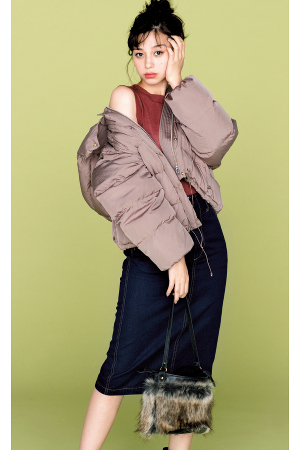SHARE MORI COAT 03 もこもこファーコート