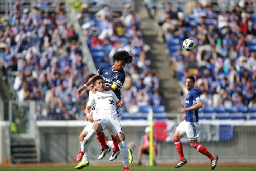 ボンバーヘッド！中澤佑二選手（横浜Ｆ・マリノス）