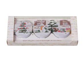 ■【クリスマスコフレ2018】ワンダーハニー/濃蜜マルシェのクリームバーム ギフトセット s(¥2,160)