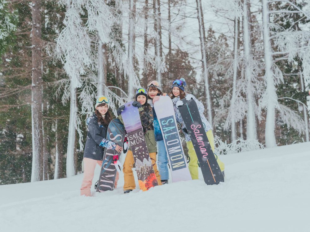 スノーボード、active snow girl、snow girl、榎彩聖、aby、楫真梨子、阿部広奈、雪