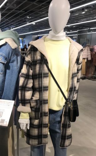 GU,アウター,ボアパーカ