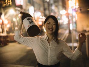 酔っ払い女性