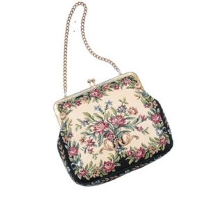 グランマバッグ、刺しゅう、フラミンゴ原宿