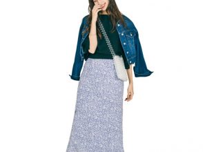 中条あやみ、かわいい、ヴィンテージ、花柄スカート、2019春夏トレンド